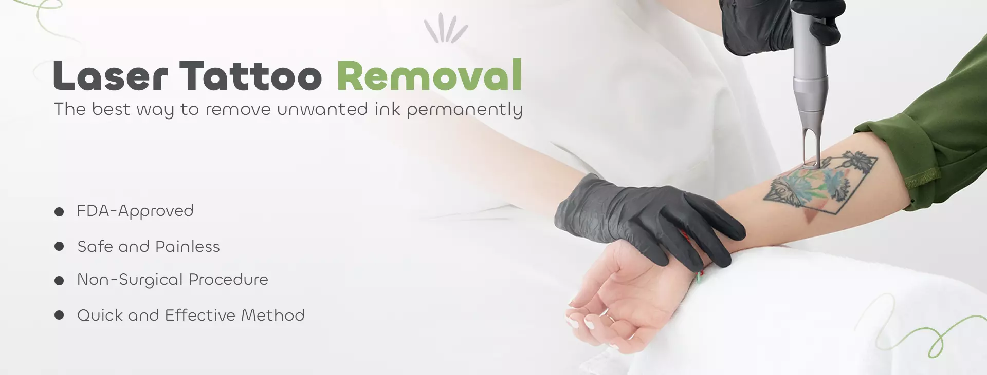 Painless Laser Tattoo Removal By Dr Swapna Priya Dermatologist   Cosmosure Clinic